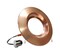 NICOR 5/6in. 878Lm LED Downlight in Aged Copper, 3000K Round Recessed Light